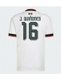 Billige Mexico Julian Quinones #16 Bortedrakt VM 2026 Kortermet